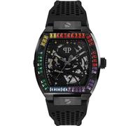 Philipp Plein Orologio analogico nero, Taglia One Size