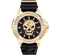 Philipp Plein Orologio analogico oro / nero / trasparente, Taglia One Size