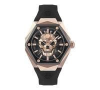Philipp Plein Orologio analogico al quarzo da uomo The $Kull Spikes, Rosa/Rosa - Pwpwa0224