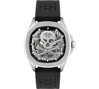 Orologio Automatico Uomo PHILIPP PLEIN SKELETON PWRAA0123 Silicone Nero