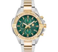 Philipp Plein PWWFA0525 The $kull Chrono 45mm 5ATM Chronograph Quarzo Unisex ...