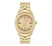 Philipp Plein - Queen Crystal Watch - -Accessories -Donna -Giallo -ONE SIZE