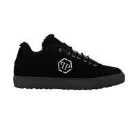 Philipp Plein - Shearling Lo-Top Sneakers - - Shoes - Uomo - Nero - 46 EU