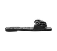 Philipp Plein, ,Shoes ,Donna ,Nero ,40 EU Flat Slides Flower