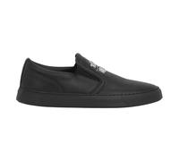 Philipp Plein, ,Shoes ,unisex ,Nero ,47 EU Deer Print Leather Slip On