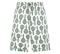 Philipp Plein - Silk Drawstring Shorts Tennis - - Shorts - Uomo - Bianco - S