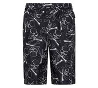 Philipp Plein - Skull Bones Shorts - - Shorts - Uomo - Nero - 5XL