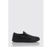 PHILIPP PLEIN Sneakers in pelle a grana 40 Nero