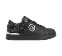 Philipp Plein - Sneakers Low-Top Icon Cocco Mix - - Shoes - unisex - Nero - 39 EU