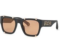 Philipp Plein SPP042W, Occhiali Uomo, MATT GREY, 54