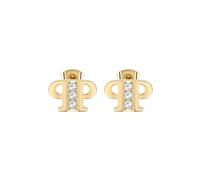Philipp Plein - Stud Earrings - - Accessories - Donna - Giallo - ONE SIZE