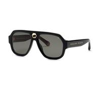 PHILIPP PLEIN SUNGLASSES MAT: Cellulose acetate_C: SHINY BLACK D: 150x16 / Male