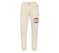 Philipp Plein - Sweatpants Racing - - Trousers - Uomo - Beige - XL