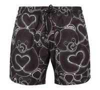Philipp Plein - Swim Trunks Teddy Bear - - Swimwear - Uomo - Nero - XL