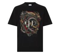 Philipp Plein - T-Shirt Girocollo Dragon - - Tops - Uomo - Nero - L