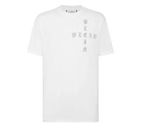 Philipp Plein - T-Shirt Girocollo Gothic Plein - - Tops - Uomo - Bianco - 4XL