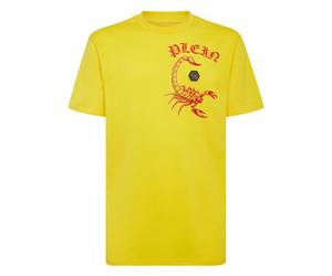 Philipp Plein - T-Shirt Girocollo Scorpione - - Tops - Uomo - Giallo - 2XL