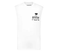 Philipp Plein - T-Shirt Girocollo Senza Maniche - - Tops - Uomo - Bianco - 4XL