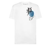 Philipp Plein - T-Shirt Girocollo Smile - - Tops - Uomo - Bianco - 3XL