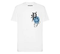 Philipp Plein - T-Shirt Girocollo Smile - - Tops - Uomo - Bianco - 4XL