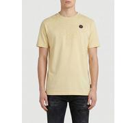PHILIPP PLEIN T-shirt in cotone con monogram PP S Beige
