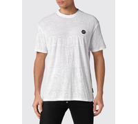 PHILIPP PLEIN T-shirt in cotone con monogramma PP XXL Bianco