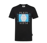 Philipp Plein - T-shirt in Jersey Plein PP - - Tops - Uomo - Nero - M