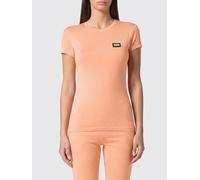 Philipp Plein - Modal T-Shirt Pure Round Neck SS - - Tops - Donna - Arancione - XL