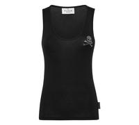 Philipp Plein - Tank top Skull & Bones - - Tops - Donna - Nero - L
