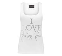 Philipp Plein - Tank Top - - Tops - Donna - Bianco - XL
