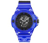 Philipp Plein Orologio Analogico al Quarzo Uomo con Cinturino in Silicone PWWAA0323