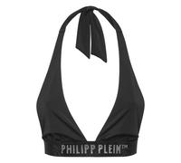 Philipp Plein - Top Bikini a Triangolo con Elastico - - Tops - Donna - Nero - S