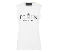 Philipp Plein, ,Tops ,Donna ,Bianco ,M Tank Top Iconic