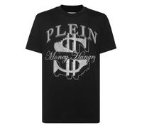 Philipp Plein, ,Tops ,Uomo ,Nero ,4XL T-Shirt Girocollo