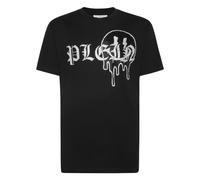 Philipp Plein, ,Tops ,Uomo ,Nero ,4XL T-shirt Girocollo Smile