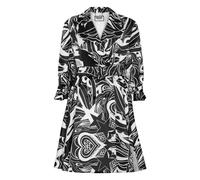 Philipp Plein - Trench Coat Circus - - Coats - Donna - Nero - M