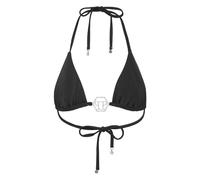 Philipp Plein - Triangle Bra Crystal Hexagon - - Swimwear - Donna - Nero - S