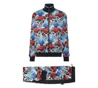 Philipp Plein - Tuta da jogging in triacetato: Top/Pantaloni Love Tattoo - - Jumpsuits & Playsuits - Uomo - Multicolore - 3XL