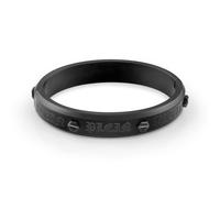 Philipp Plein Uomo Bracciale Acciaio Inox IP Pistola Esagono PJ7AA17BS