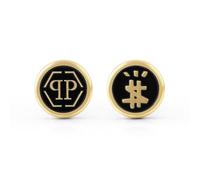 Philipp Plein Uomo Gemelli IN Acciaio Inox IP Oro Esagono PJ9AA02CU