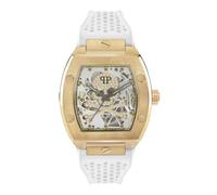 Philipp Plein Uomo Orologio Automatico $ Keleton Oro Cristallo PWBAA0421