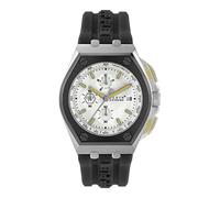 Philipp Plein Orologio Cronógrafo al Quarzo Uomo con Cinturino in Silicone PWGAA0121
