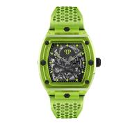 Philipp Plein Watch PWPTA0124, verde, cinghia