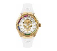 Philipp Plein Orologio Analogico al Quarzo da Donna con Cinturino in Silicone PWADA0324
