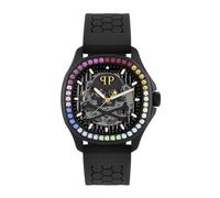 Philipp Plein Watches Orologio analogico '$keleton Spectre' blu chiaro / prugna / nero / bianco Uomo Philipp Plein Watches One Size blu chiaro / prugna / nero / bianco