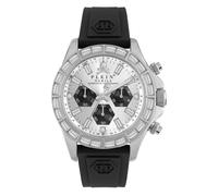 Philipp Plein Watches Orologio analogico ' NOBILE RACING ' nero / argento Uomo Philipp Plein Watches One Size nero / argento
