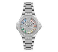 Philipp Plein Watches Orologio analogico 'Royal Prestige' blu / giallo / verde / argento Donna - Accessori - Orologi Philipp Plein Watches One Size
