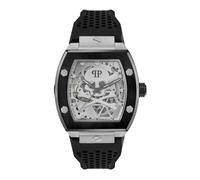 Philipp Plein Watches Orologio analogico 'The $keleton' nero / argento Uomo Philipp Plein Watches One Size nero / argento
