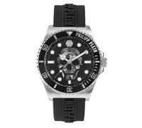 Philipp Plein Watches Orologio analogico 'THE $KULL DIVER' nero / argento Uomo Philipp Plein Watches One Size nero / argento