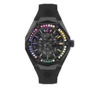 Philipp Plein Watches Orologio analogico 'The $kull Spikes' blu reale / giallo chiaro / rosa chiaro / nero Uomo Philipp Plein Watches One Size